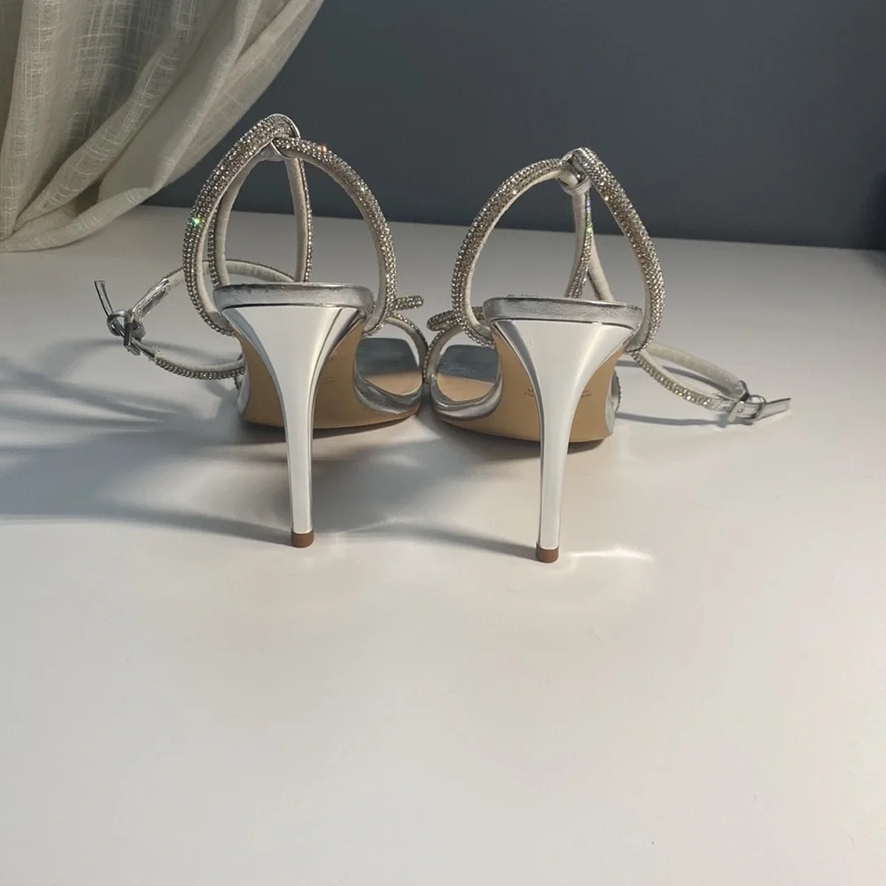 Aldo Rhinestone Bow Heels - Picture 5 of 5